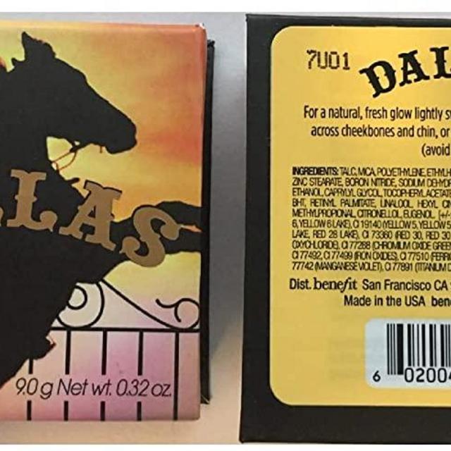 Benefit Cosmetics Dallas Box o' Powder Blush (Rosy Bronze) 0.32 oz