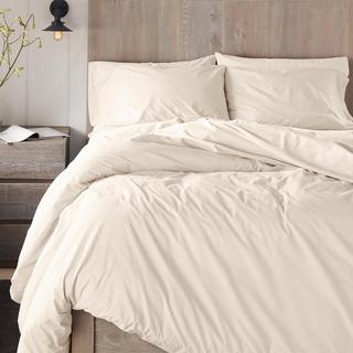 220 Percale Organic Duvet Cover