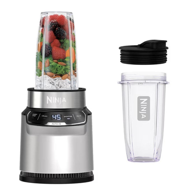 Ninja Auto IQ Nutri Blender Pro Bundle with Cups