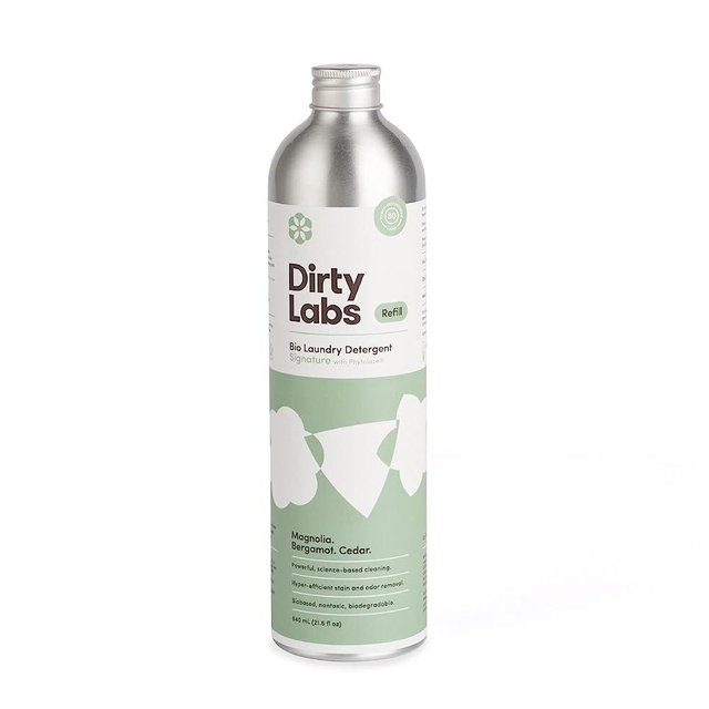 Dirty Labs | Signature Scent | Bio-Liquid Laundry Detergent | 80 Loads (21.6 fl oz) | Hyper-Concentrated | High Efficiency & Standard Machine Washing | Nontoxic, Biodegradable | Stain & Odor Removal