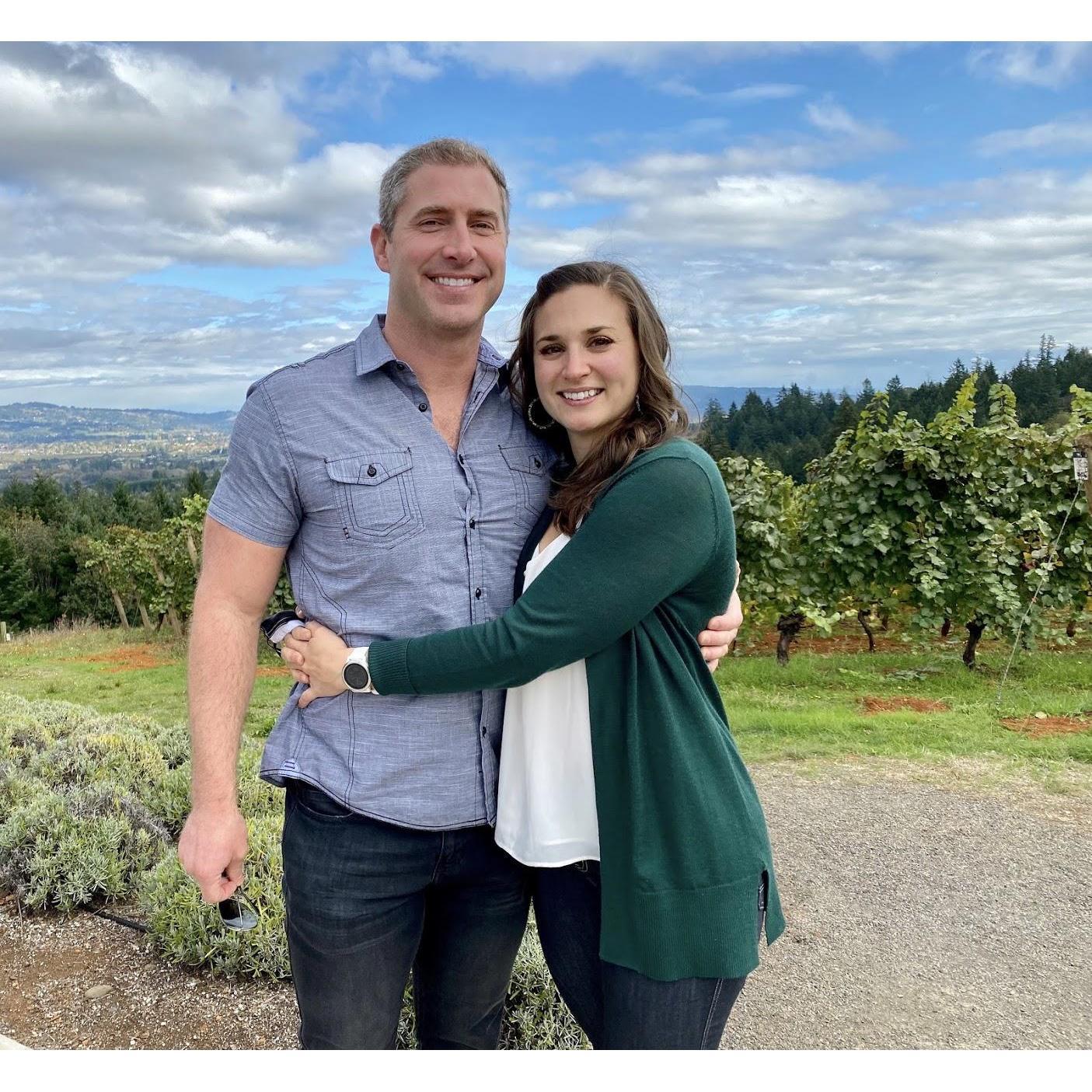 Wine tasting at Lange