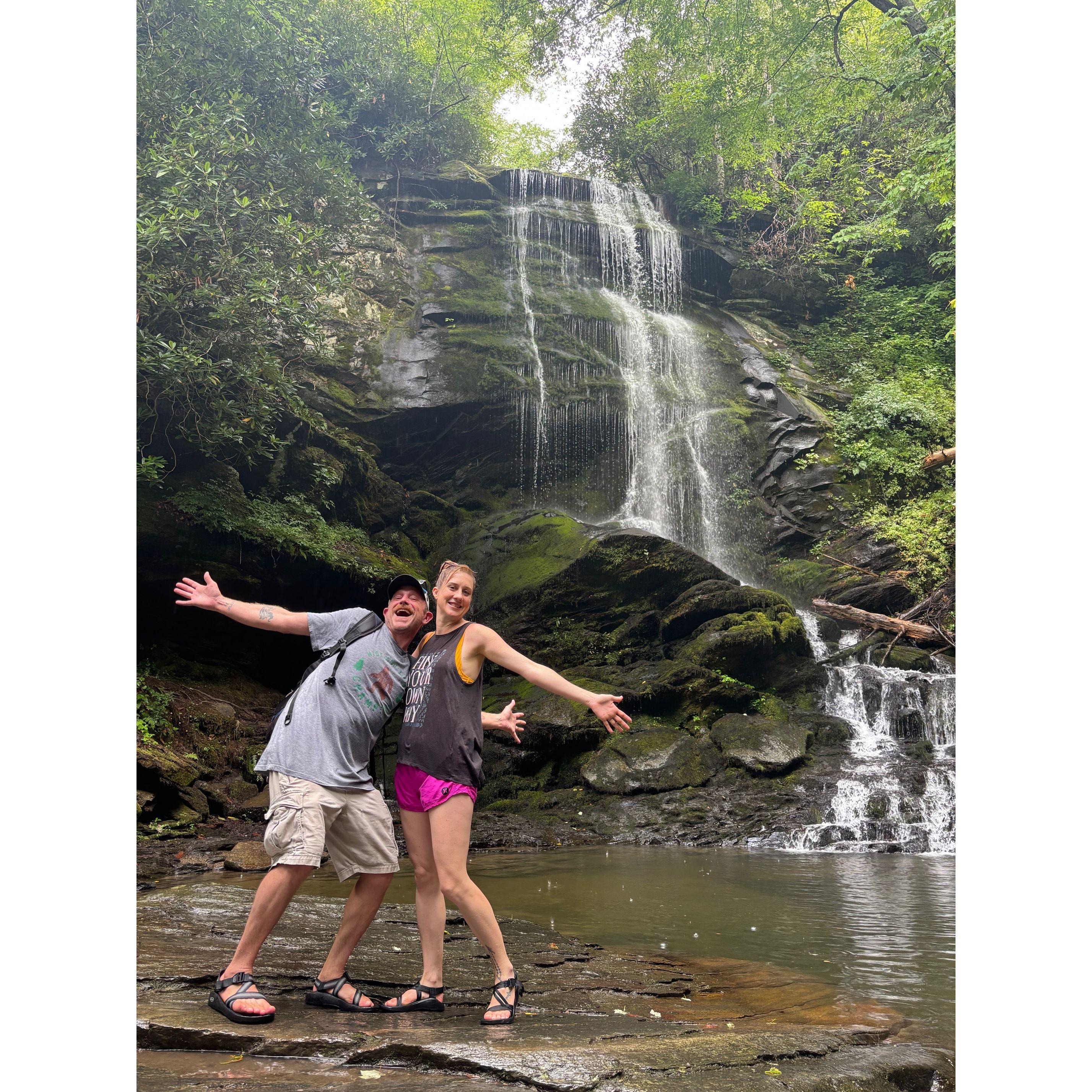 We love chasing waterfalls!