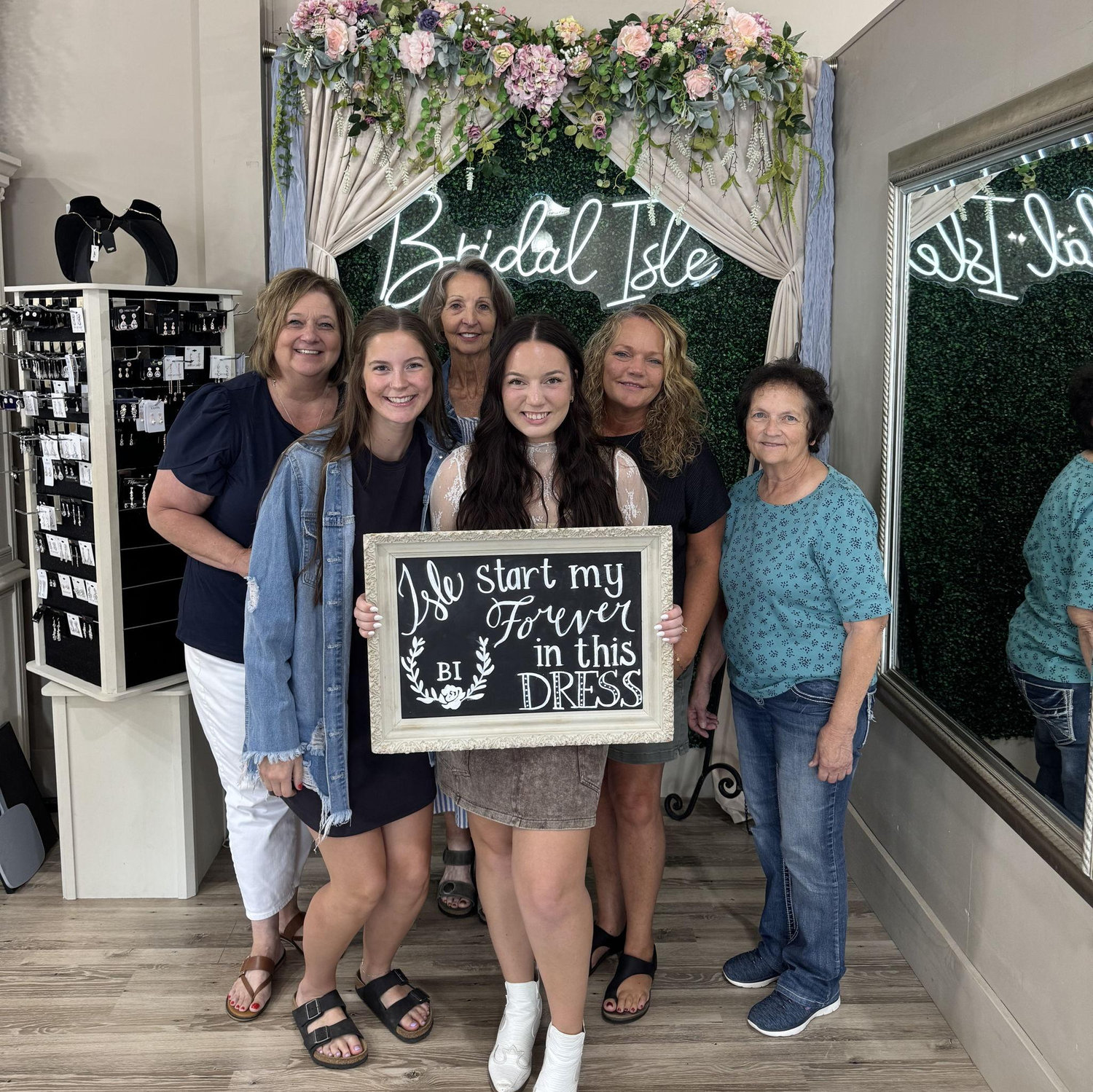 August 30, 2025: Danielle said yes to the dress........and changed her mind on it before she even made it home!