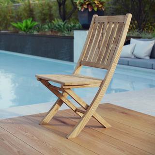 Marina Outdoor Teak Folding Chair