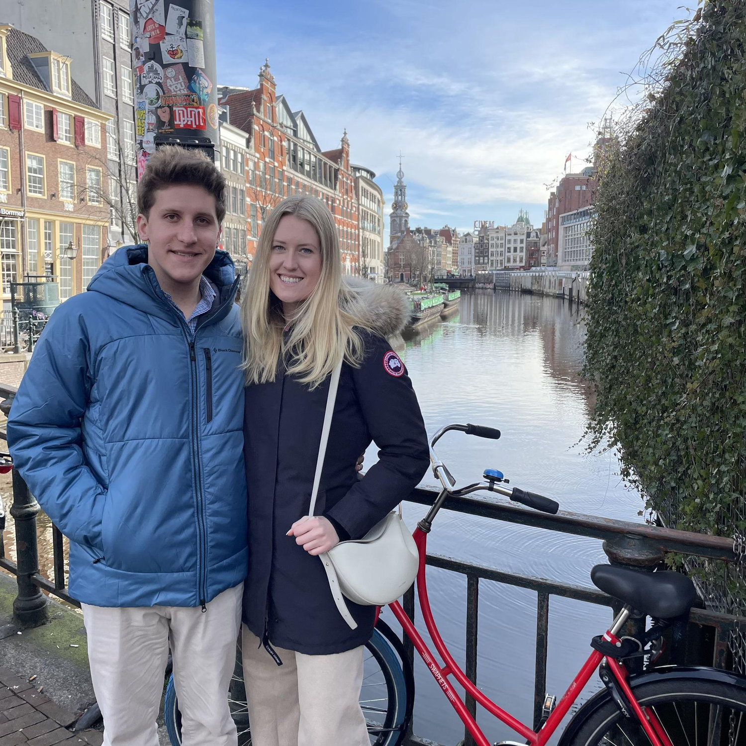 Exploring Amsterdam together