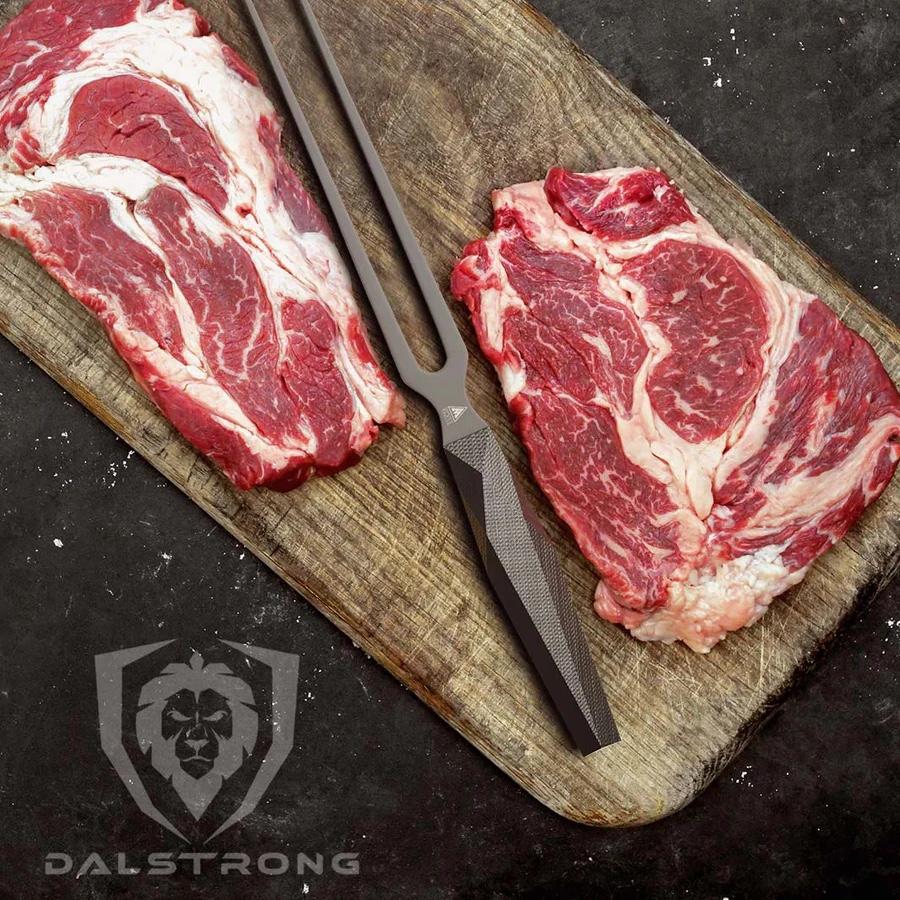 Meat Fork 8.5" | Shadow Black Series | NSF Certified | Dalstrong ©
