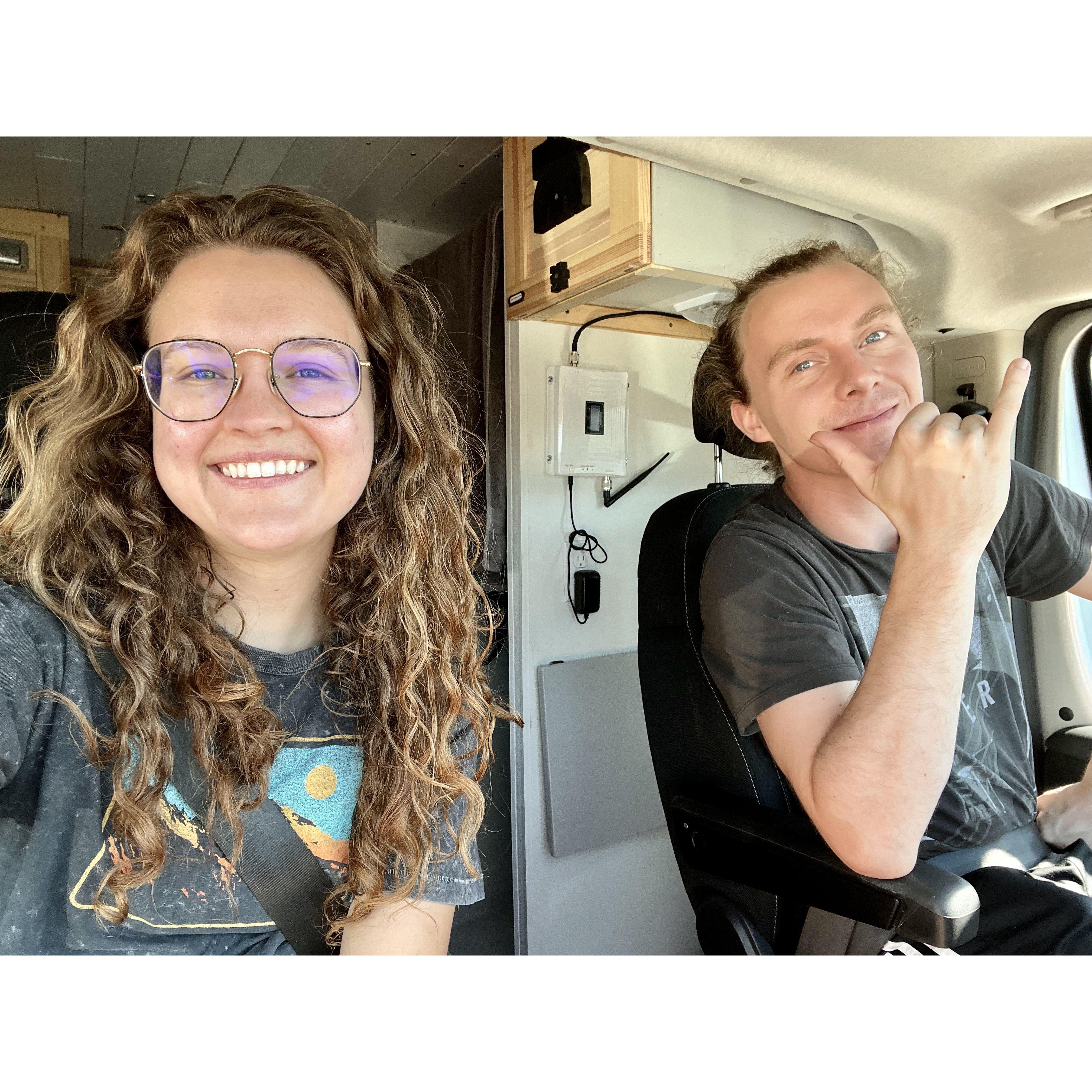 Lived in a Van for a week visiting the pacific northwest