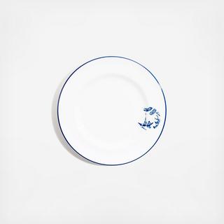Willow Rimmed Bread Plate
