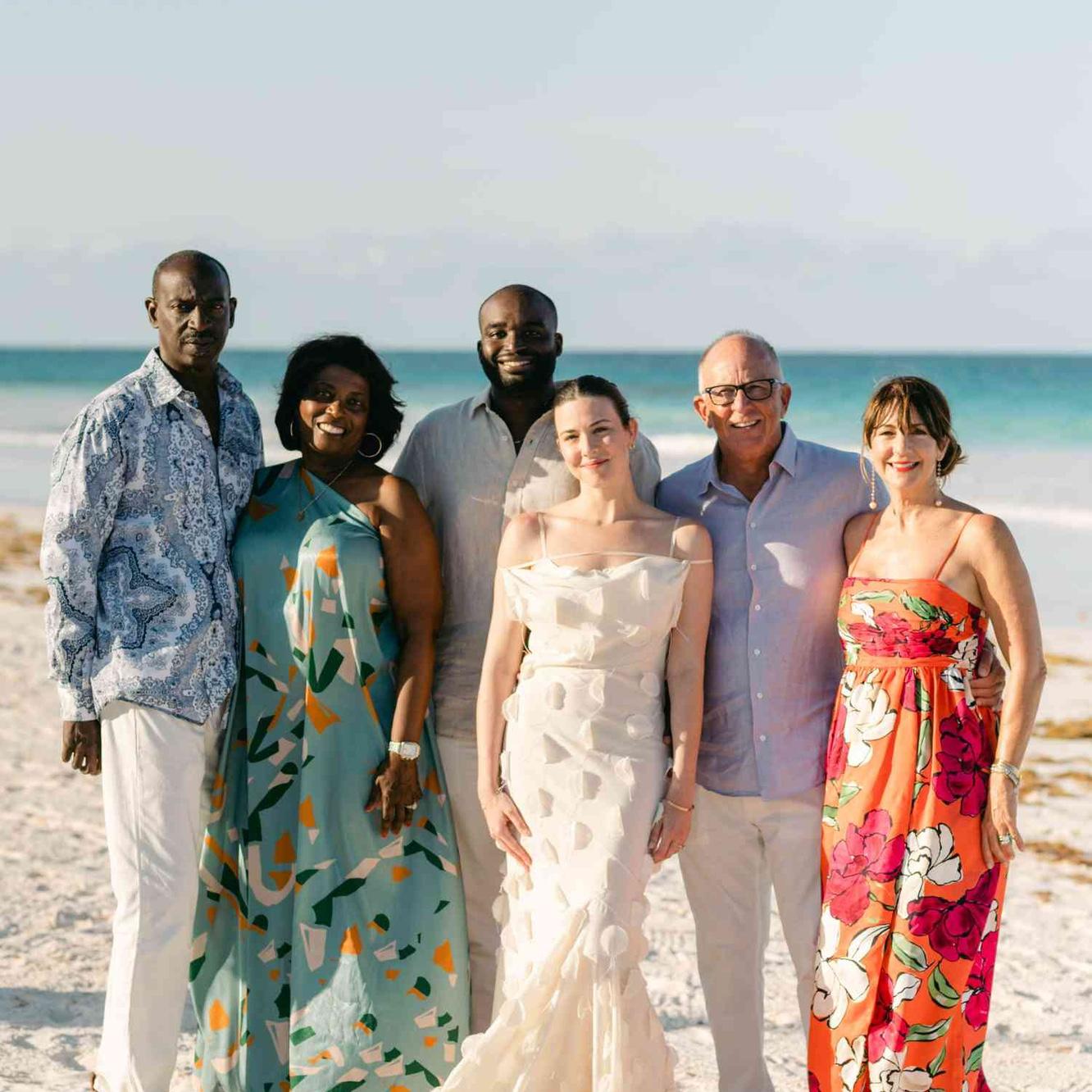 An example of ceremony attire! Maxi dresses, linen, button ups