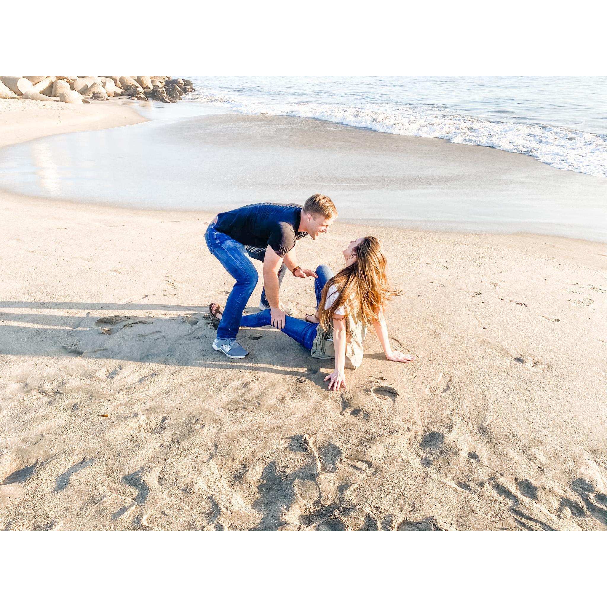 FALLING in love (Get it?)