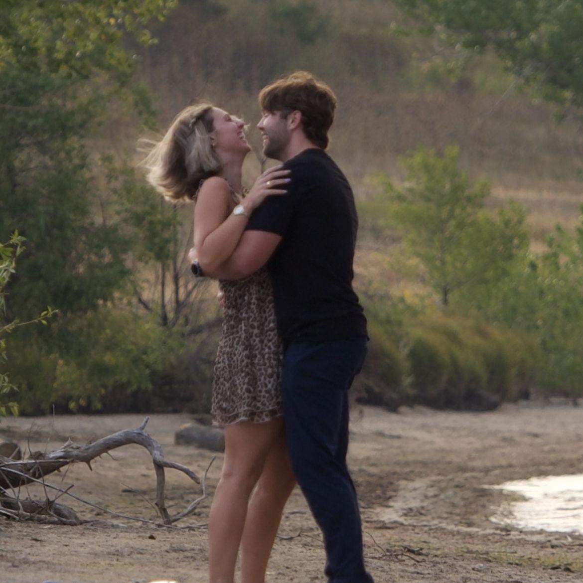 The moment after "will you marry me?"