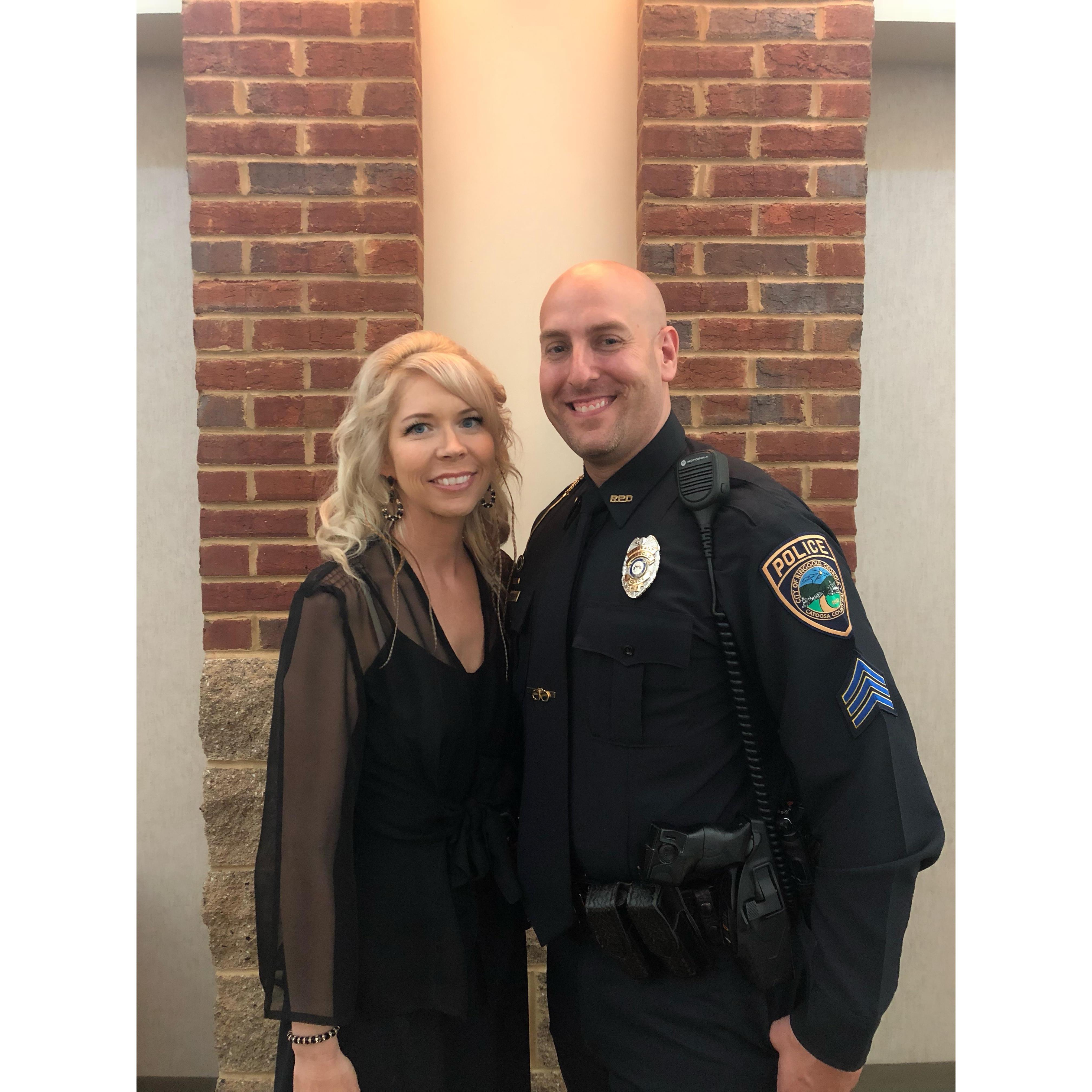 Elliot’s Officer of the Year ceremony at RPD