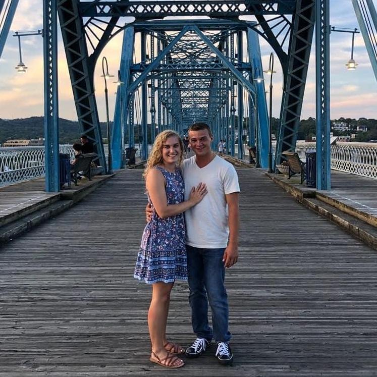 The first of many trips Lavelle took to TN and where we first said "I love you."