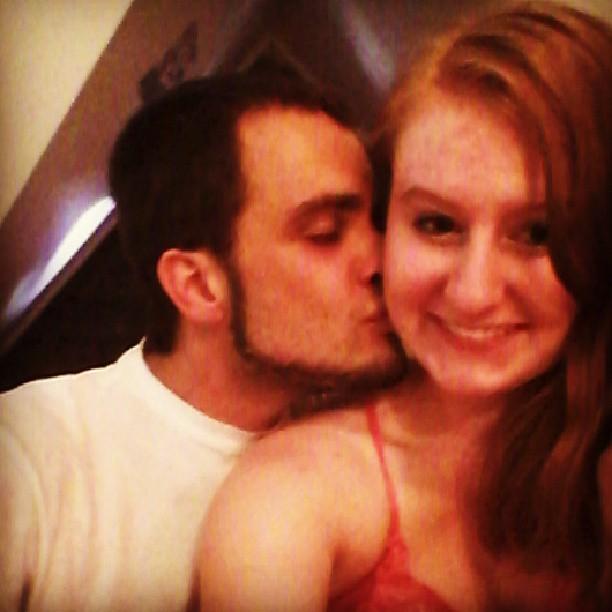Our first photo together right before we started officially dating in 2013!