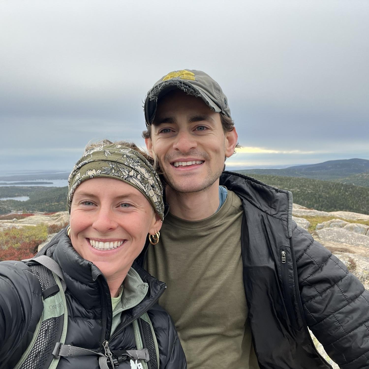 Hiking in Acadia 🍂