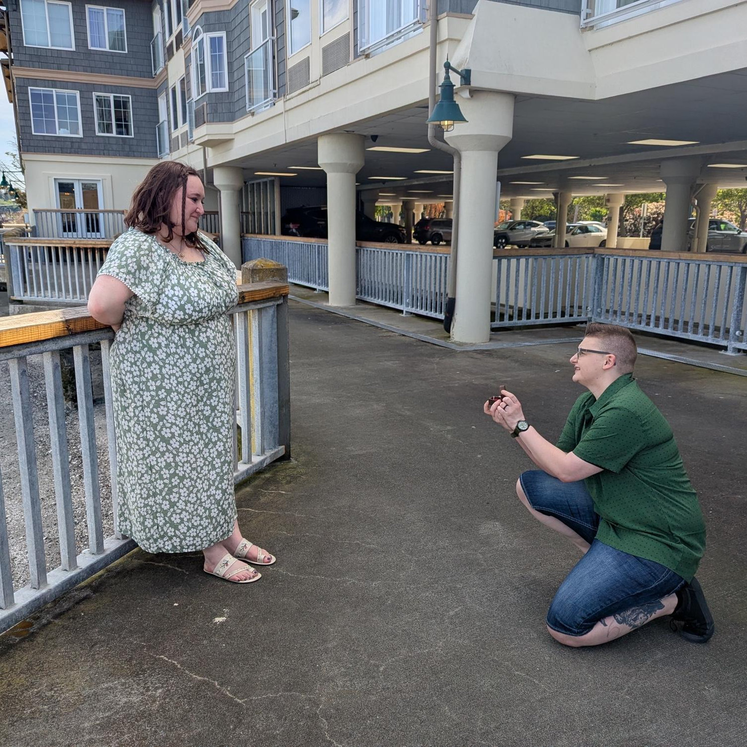 Laura Proposing to Megan (Megan cried, Laura cried, it was beautiful)