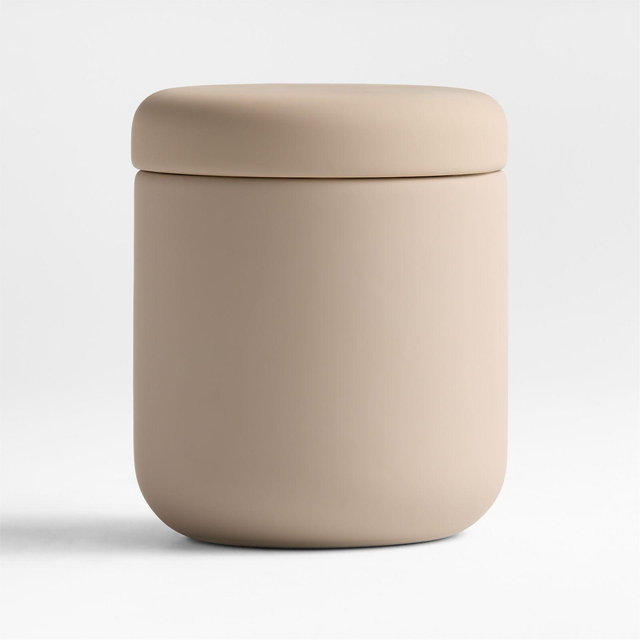 Varick Sand Silicone Coated Canister
