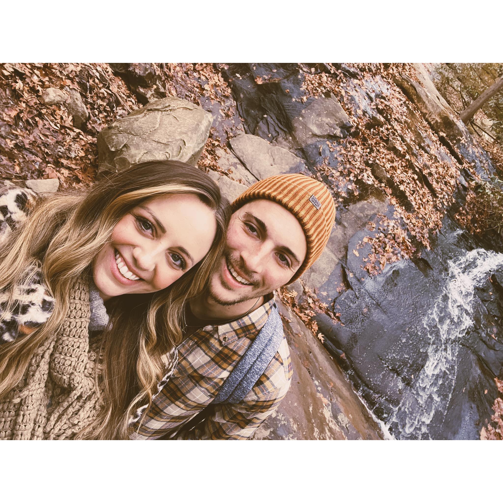 Hiking in Blue Ridge, GA