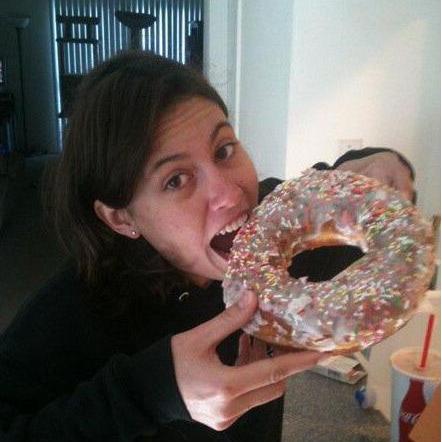 The time he brought me home a doughnut the size of my face!