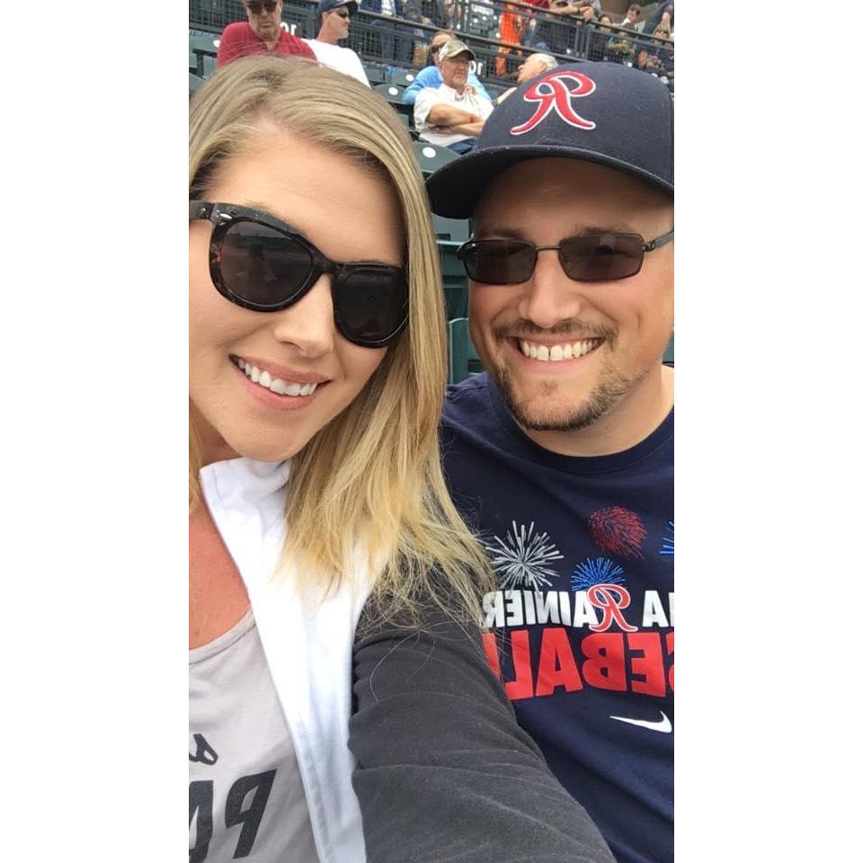 Kyle took Summer to her first Tacoma Rainiers game
