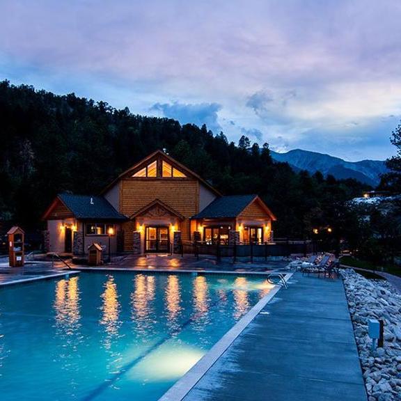 Mountain Hot Springs Night for Two