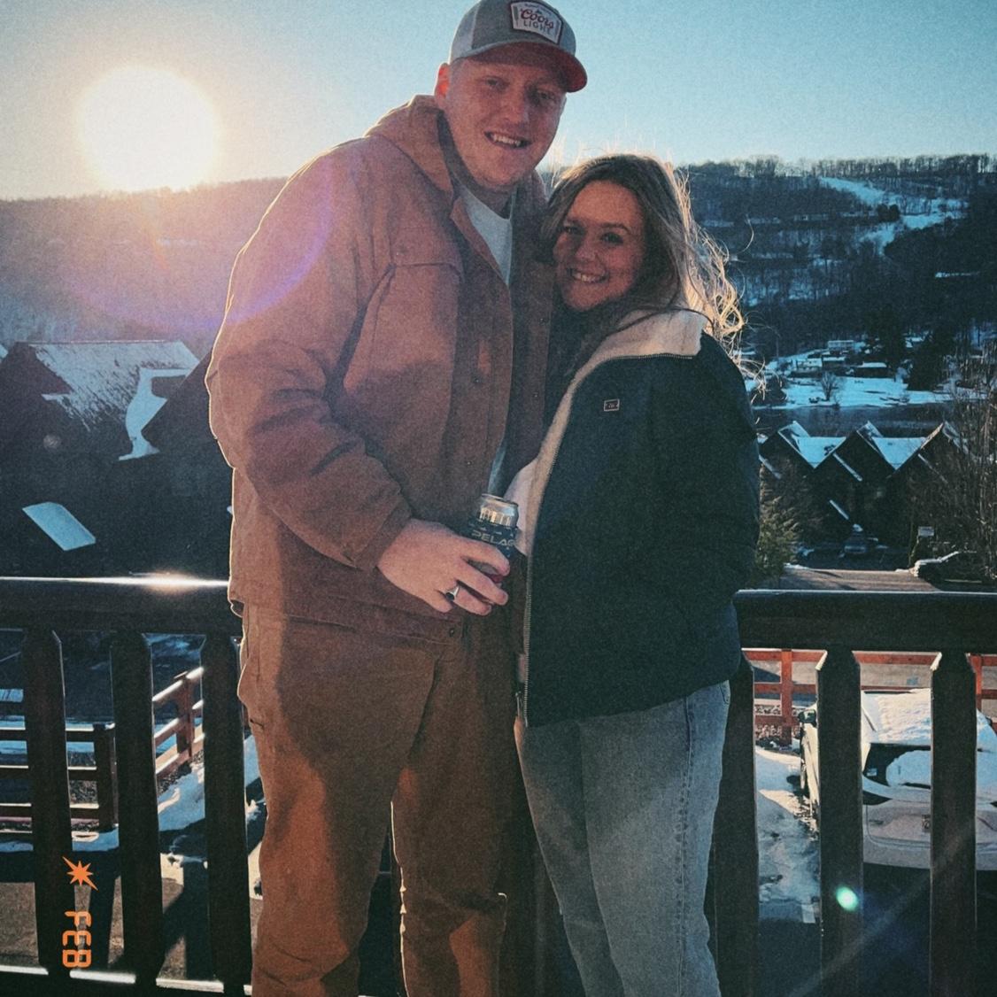 Celebrating our February birthdays together at Deep Creek Lake in 2024