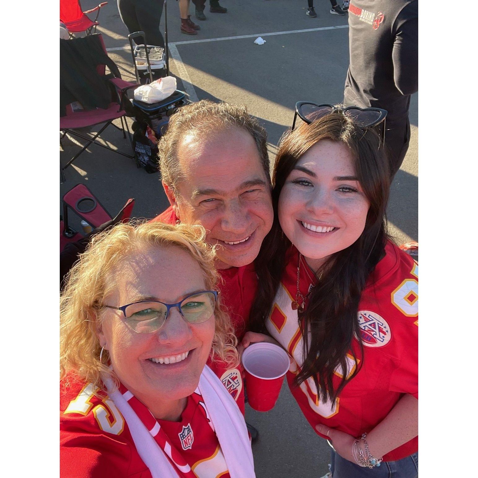 One of us is a Chiefs fan : ) !