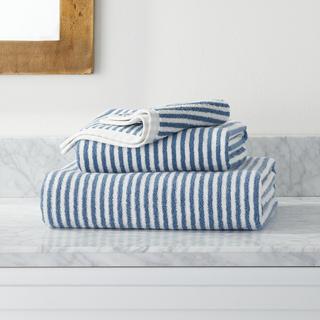 Hemi Organic Stripe 3-Piece Bath Towel Set