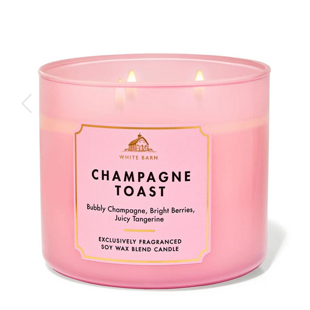 Champagne Toast Candle