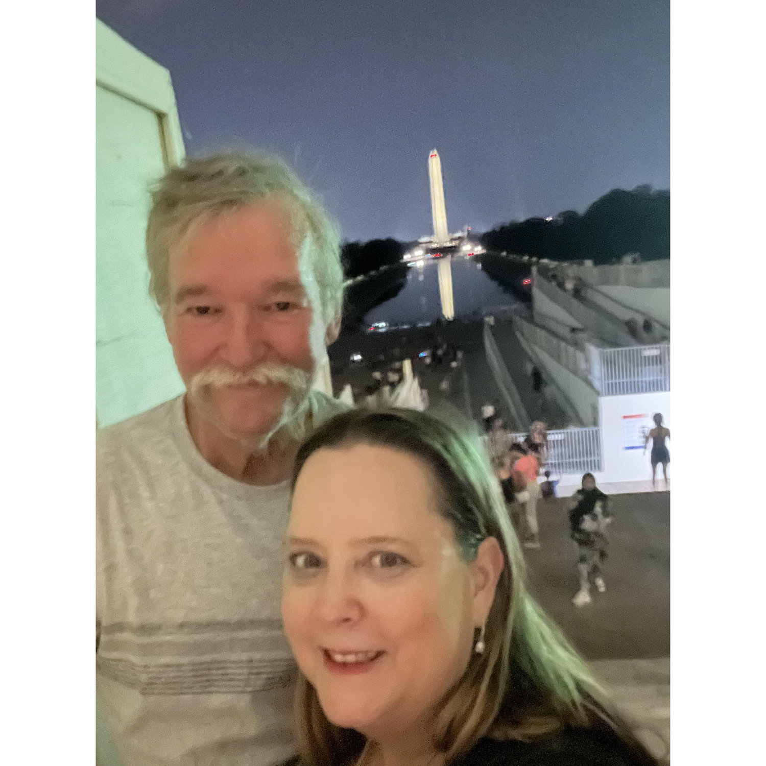 Our first trip back east visiting Joe's family, we took a detour so Joe could show me Washington DC.