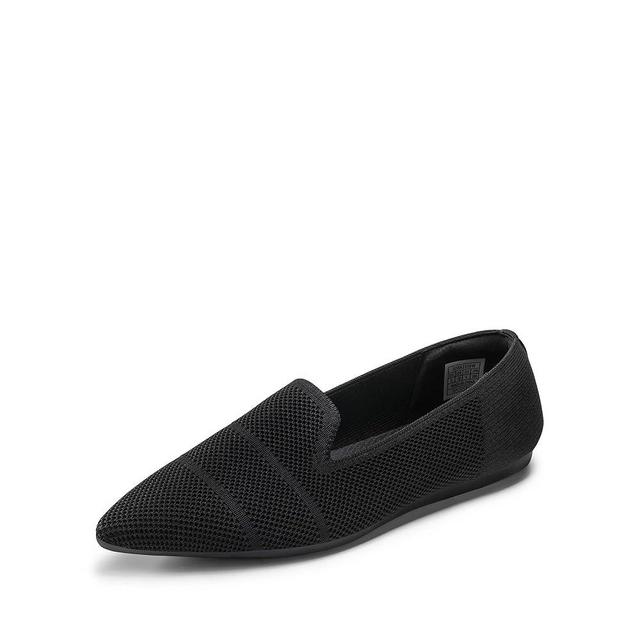 DREAM PAIRS Women’s Comfortable Dressy Flats, Pointed Toe Knit Loafers Business Work Shoes