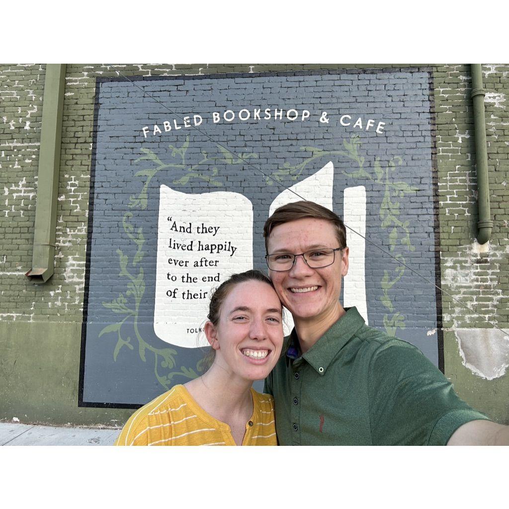 A favorite spot in Waco - Fabled Bookshop!