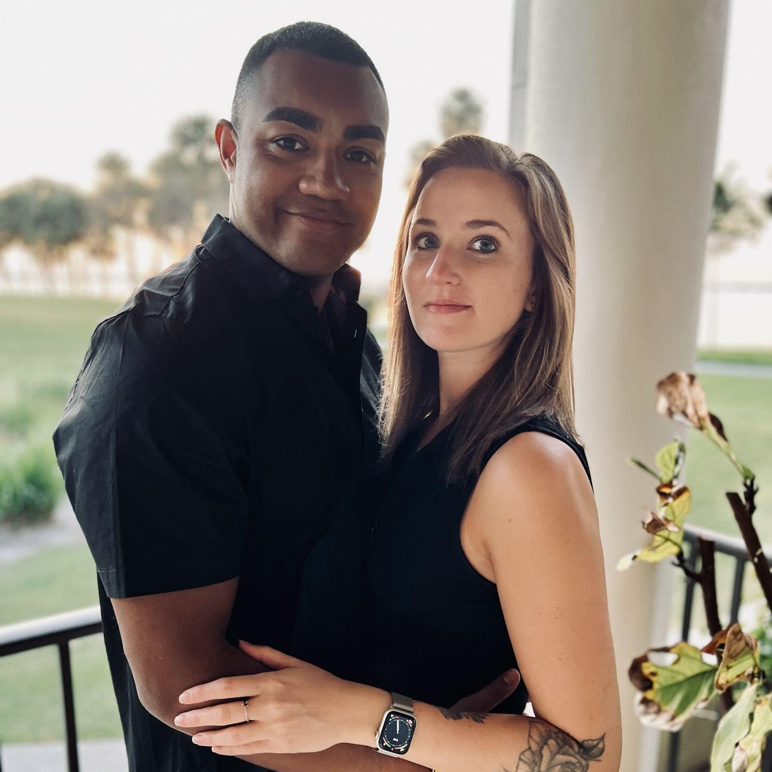 Our first Thanksgiving 🦃 ((and where Jessie proposed almost one year later))