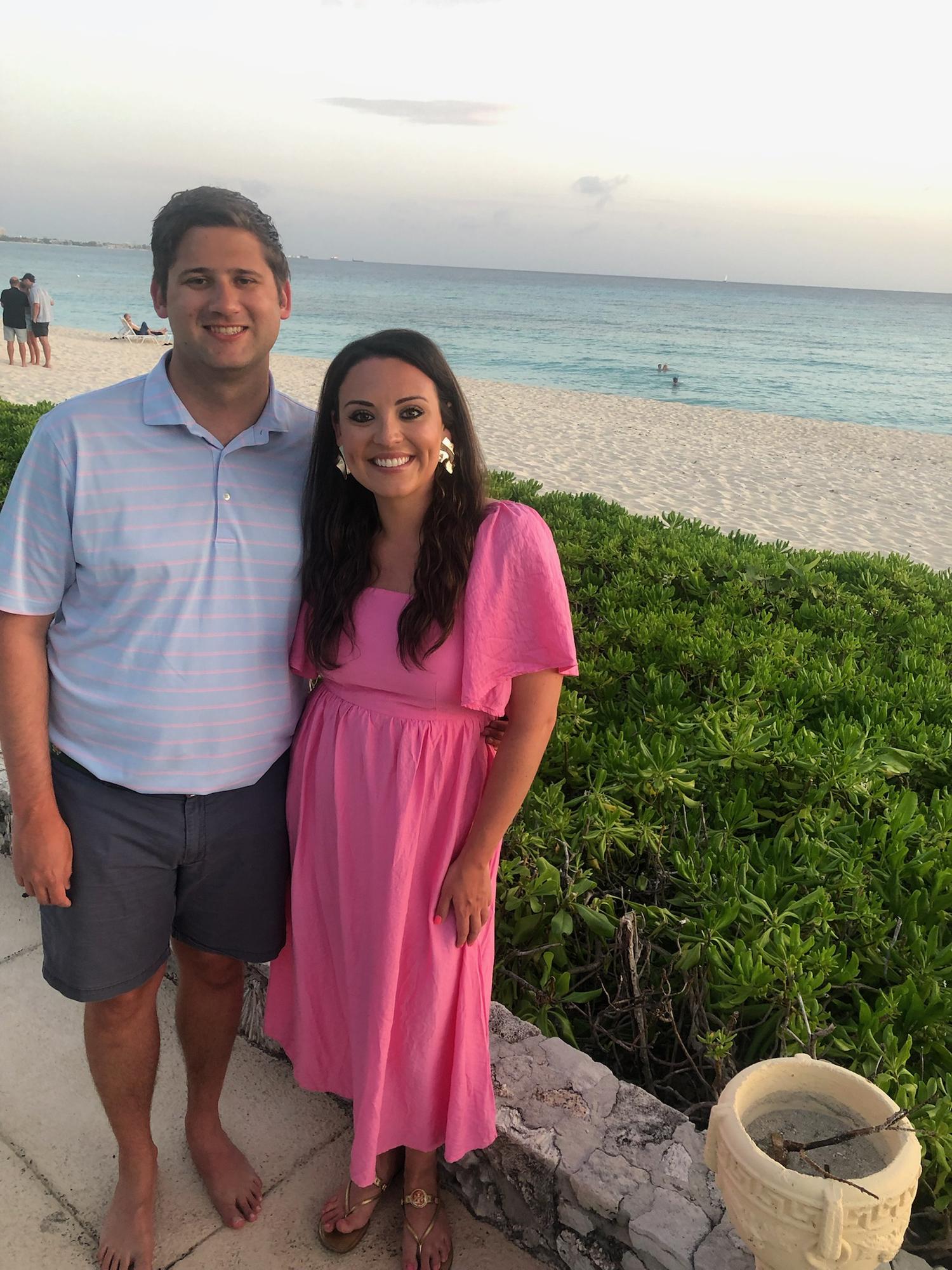 Bobby's first family trip to the Caymans!