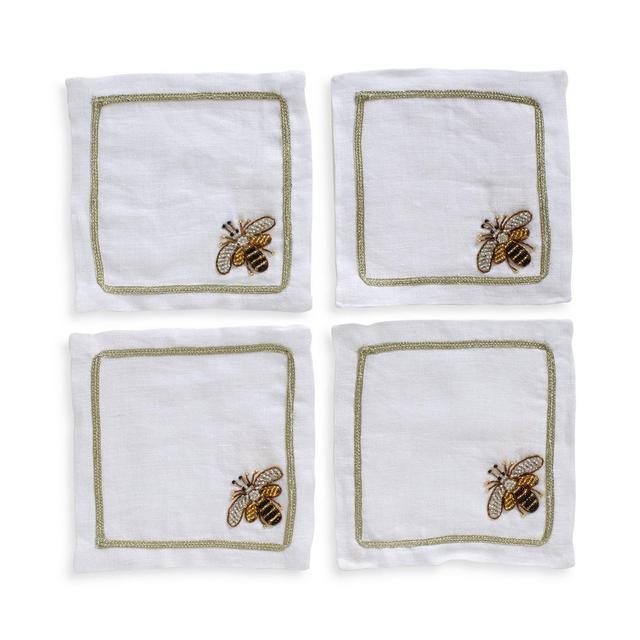 Joanna Buchanan Bee Cocktail Napkins, Set of 4
