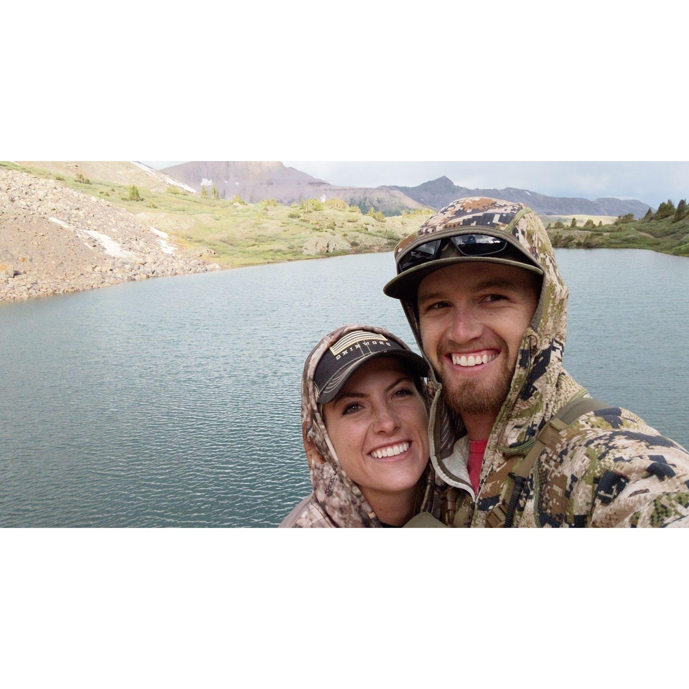 First Day in the Mountains Together on Stoney Pass