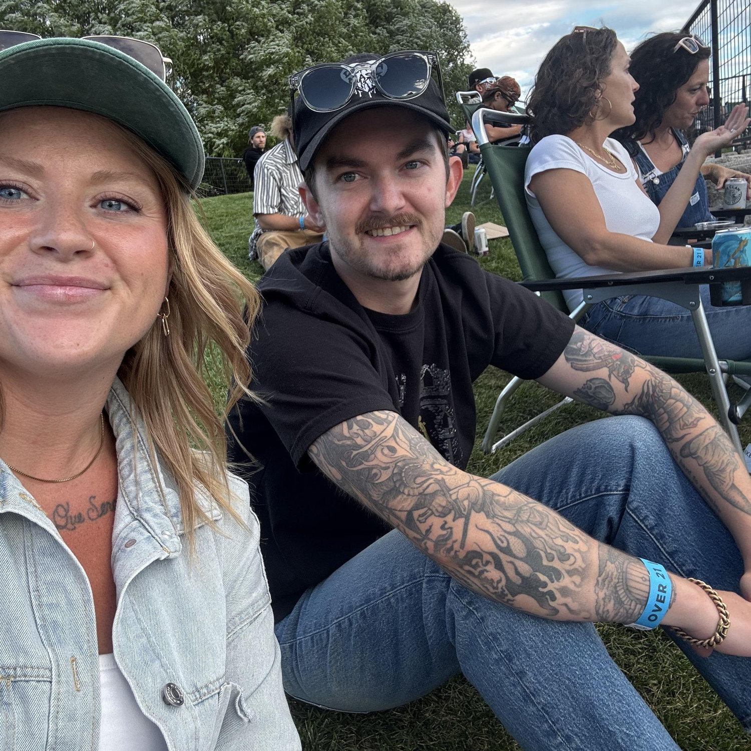 At one of many concerts in Bend