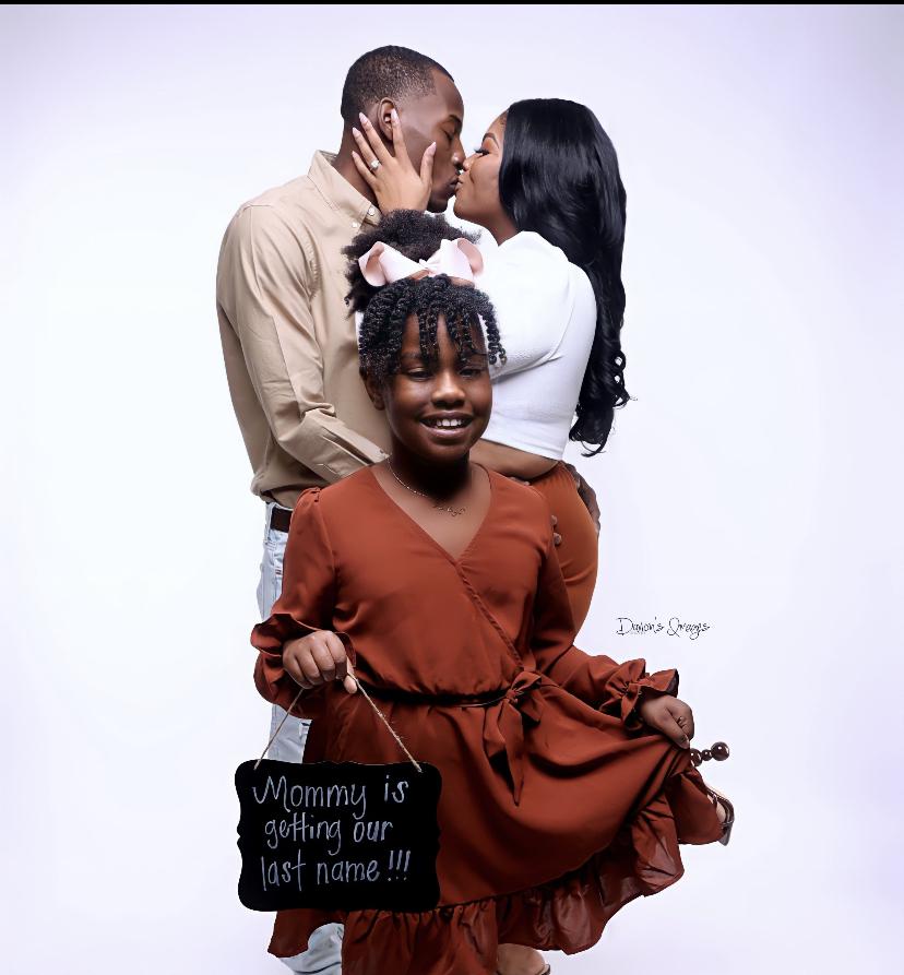 Because nothing real can be threatened.. 

Mommy’s getting our last name.. 

Engagement shoot
February 2022