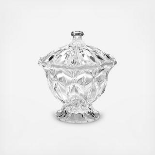 Blossom Crystal Covered Candy Dish