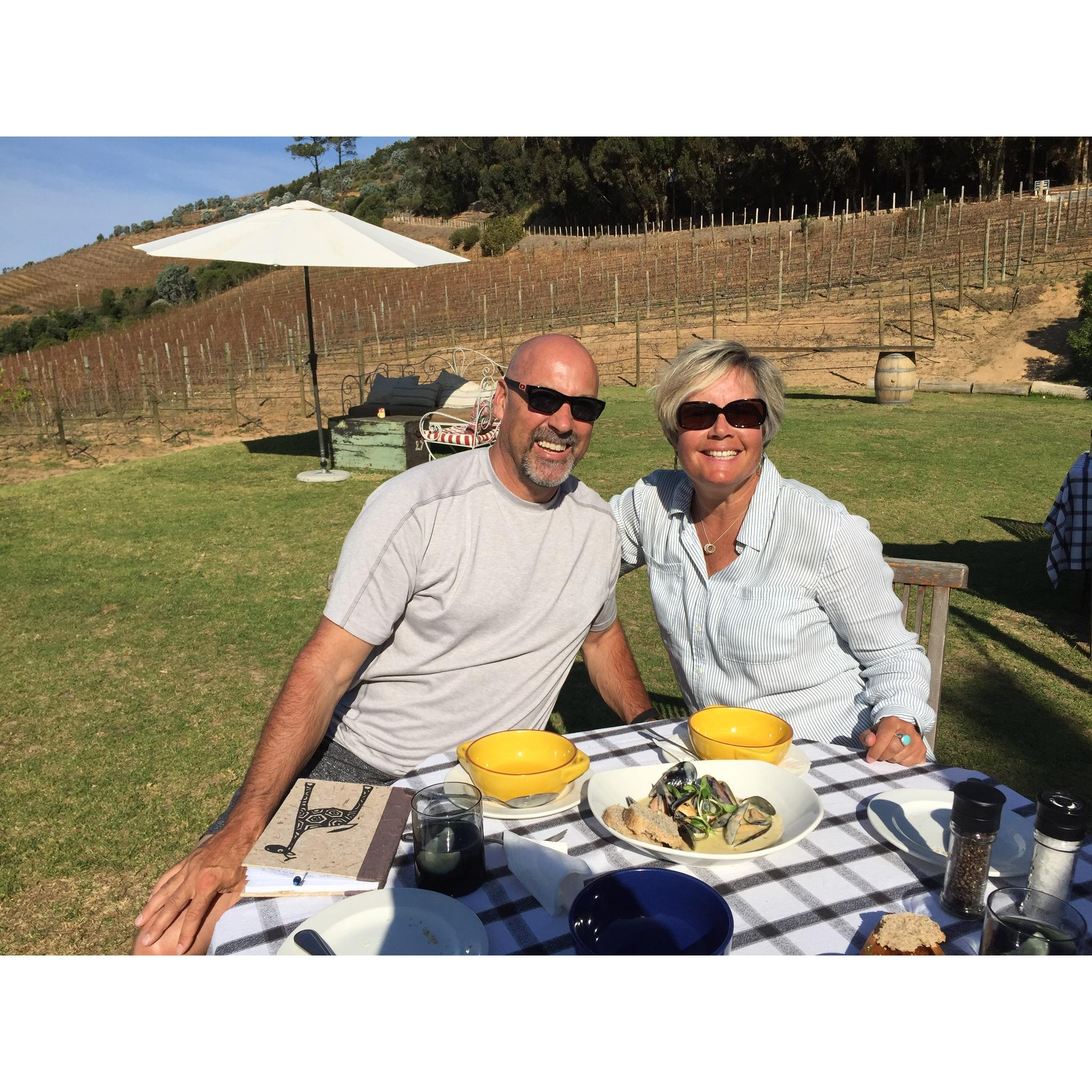 Wine tasting in Cape Town South Africa