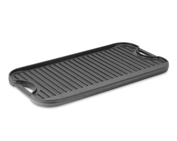 Lodge Cast-Iron Double Burner Reversible Grill/Griddle