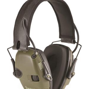 Howard Leight by Honeywell Impact Sport Sound Amplification Electronic Shooting Earmuff, Classic Green (R-01526)