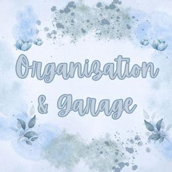 Organization and Garage- Category