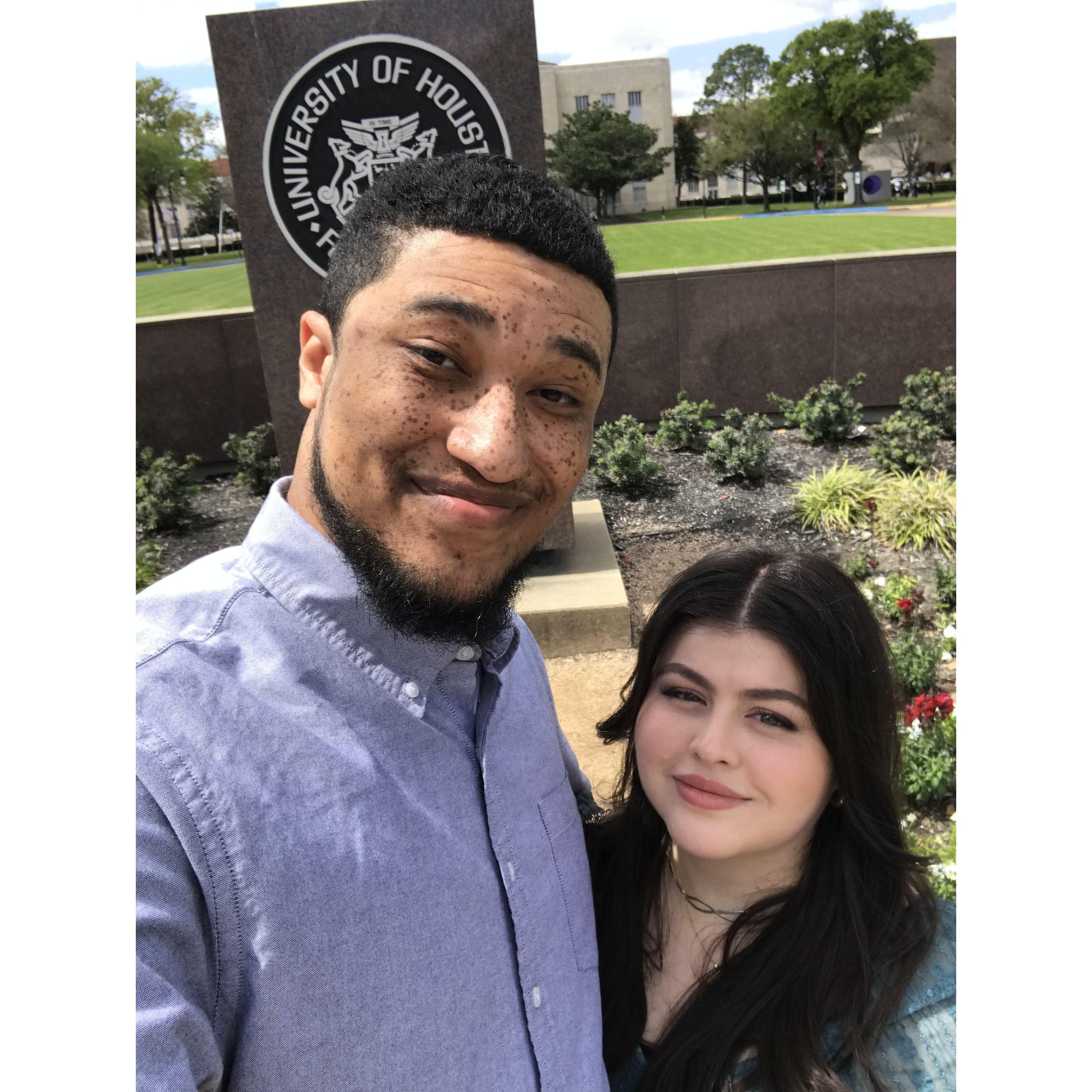 Checking out UH Campus