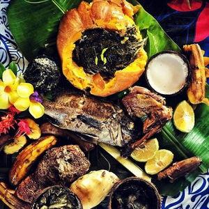 Traditional Fijian Lovo Feast Cooking Experience
