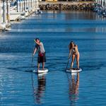 Paddle board in Marina del Rey