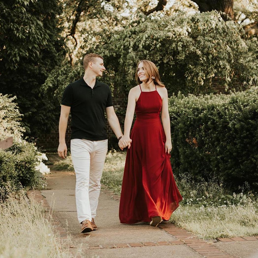 Engagement Photos - Mellon Park
