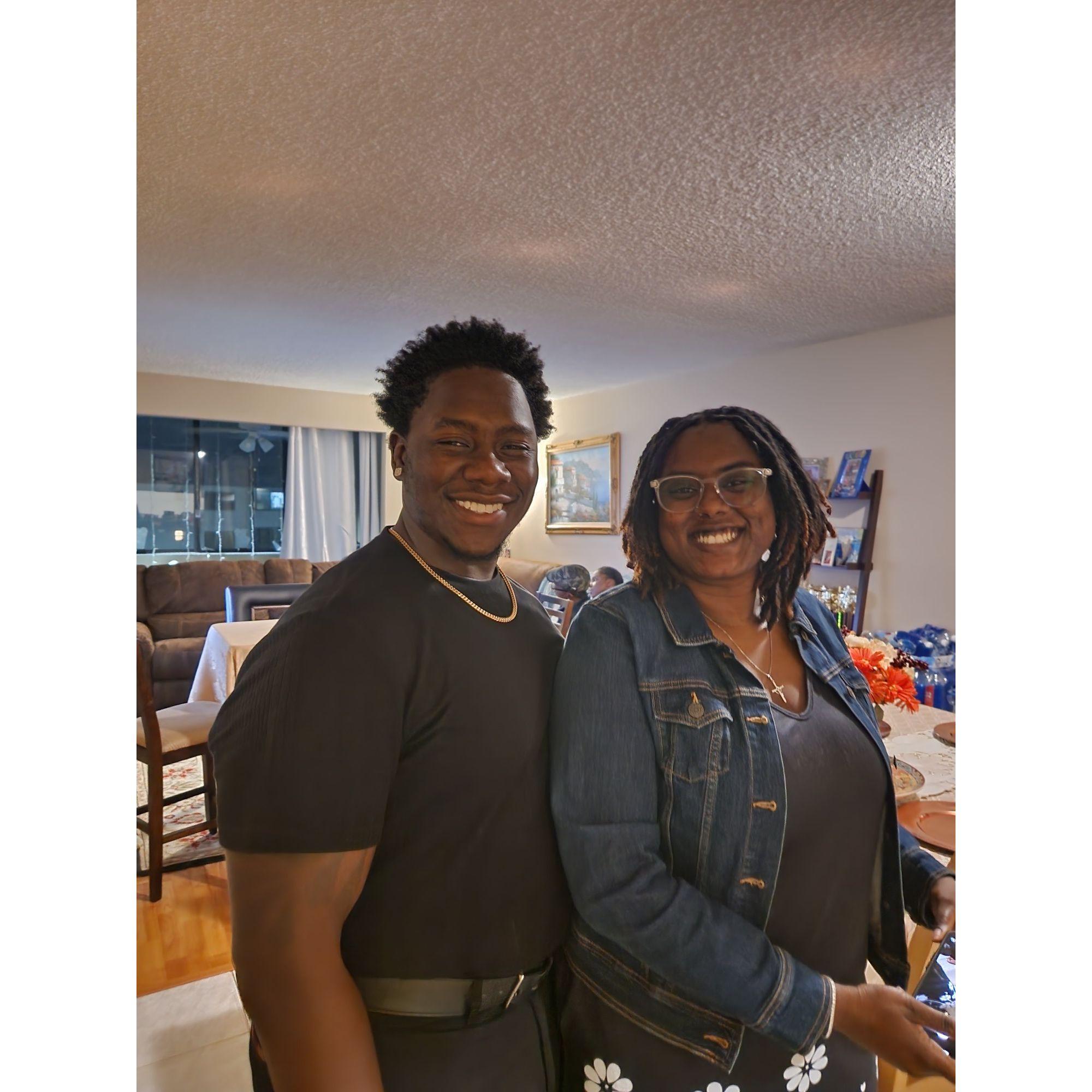 First thanksgiving together