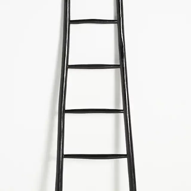 Travis Decorative Teak Blanket Ladder