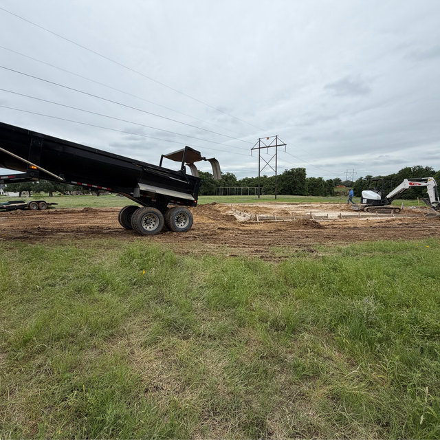Driveway & Shop Pad